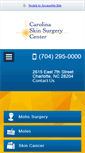 Mobile Screenshot of carolinaskinsurgery.com